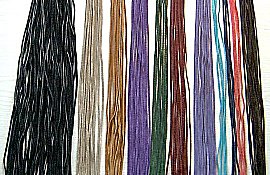 lederbnder velour - lederbnder - lederriemen - lederband -  flechtleder